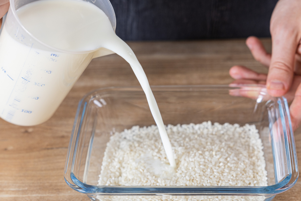 Milchreis in der Mikrowelle