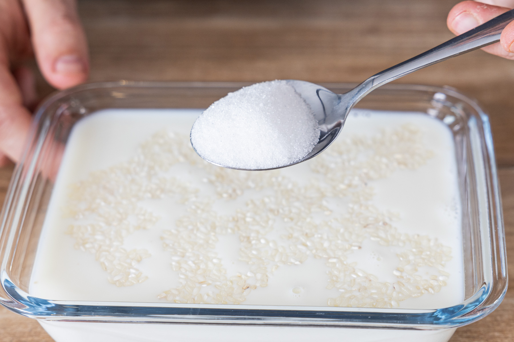 Milchreis in der Mikrowelle