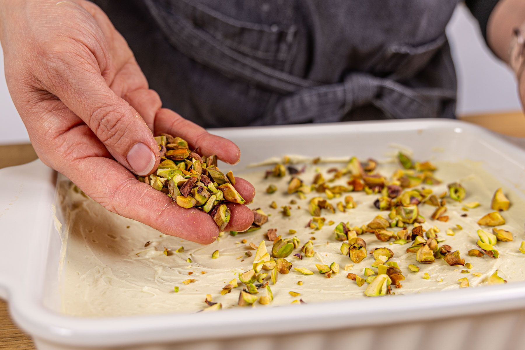Pistazien Tiramisu: Dessert mit leckerer Pistazien-Creme