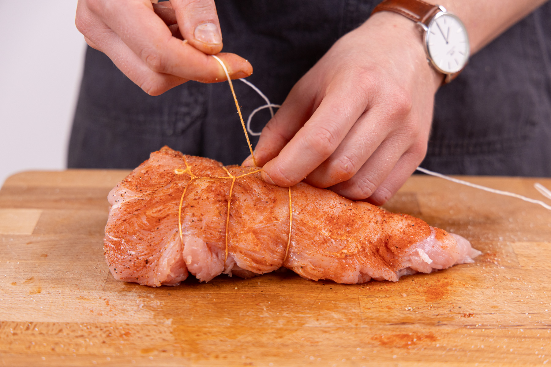 Putenbraten im Backofen mit leckerer Soße