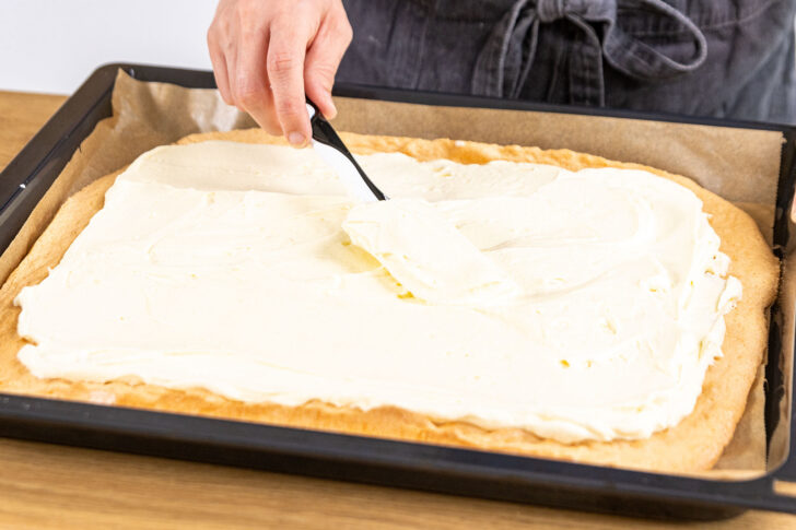 Schokocreme aufstreichen