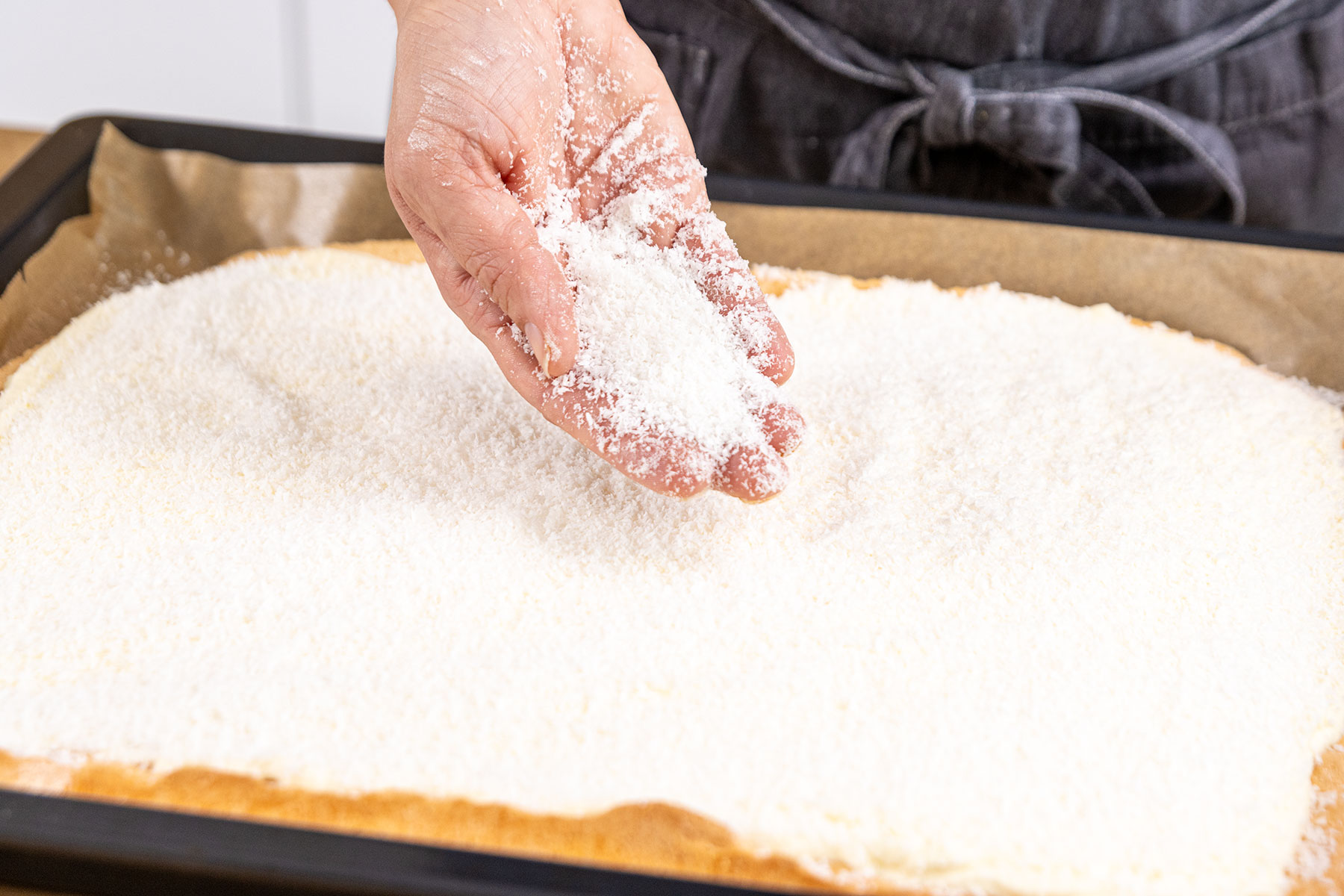 Raffaello®-Kuchen vom Blech