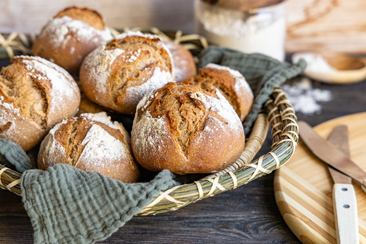 Roggenbrötchen wie vom Bäcker