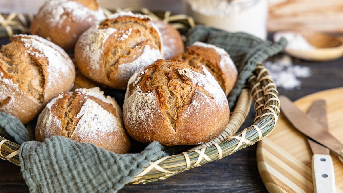 Roggenbrötchen wie vom Bäcker