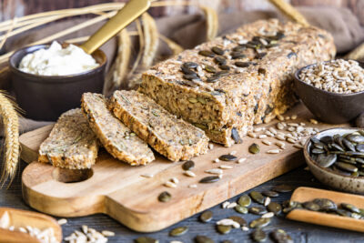Saatenbrot fertig gebacken