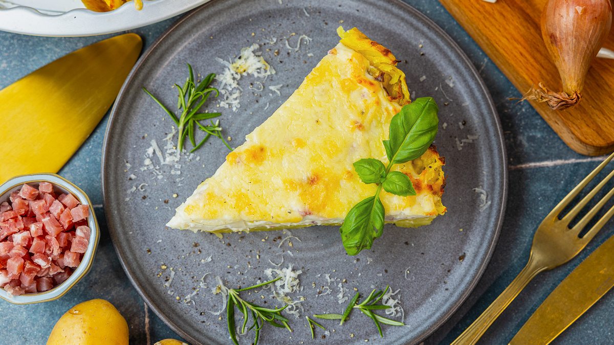 Smashed Potato Tarte