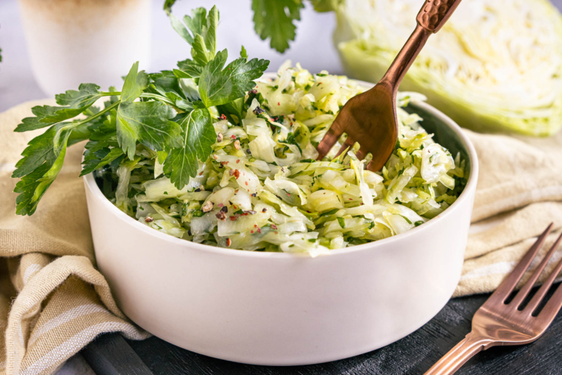 Spizkohlsalat schnell und einfach zubereiten