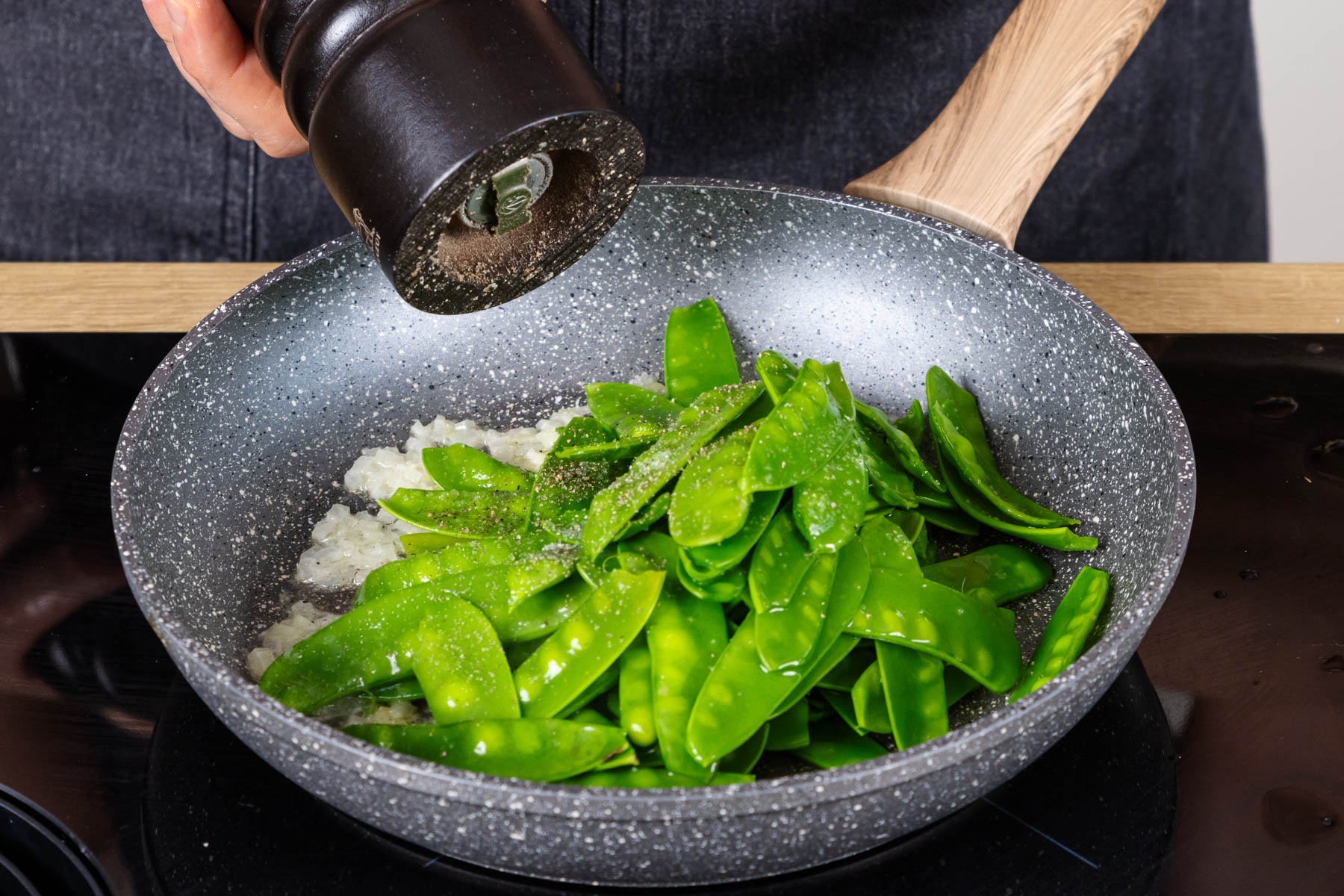 Zuckerschoten zubereiten wie ein Profi