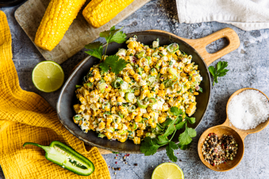 Esquites: Mexikanischer Maissalat