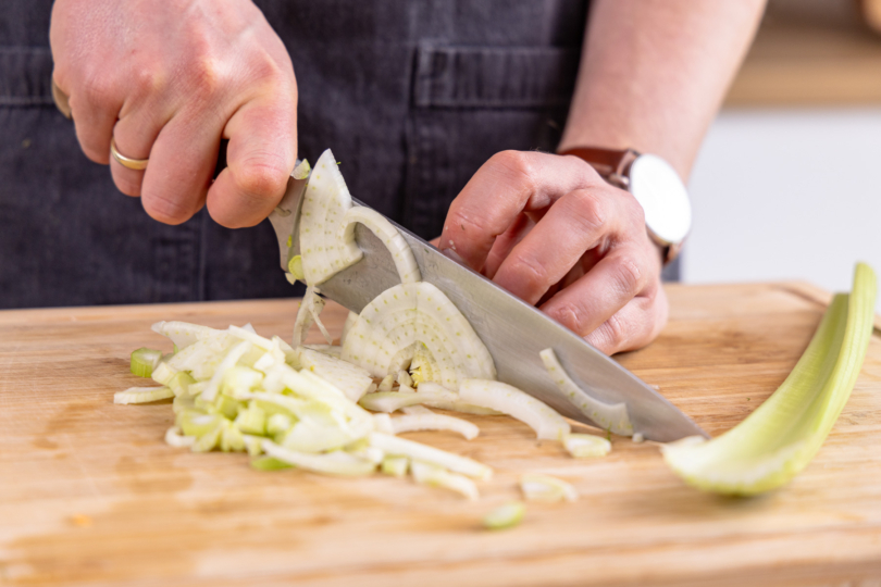 Fenchel schneiden