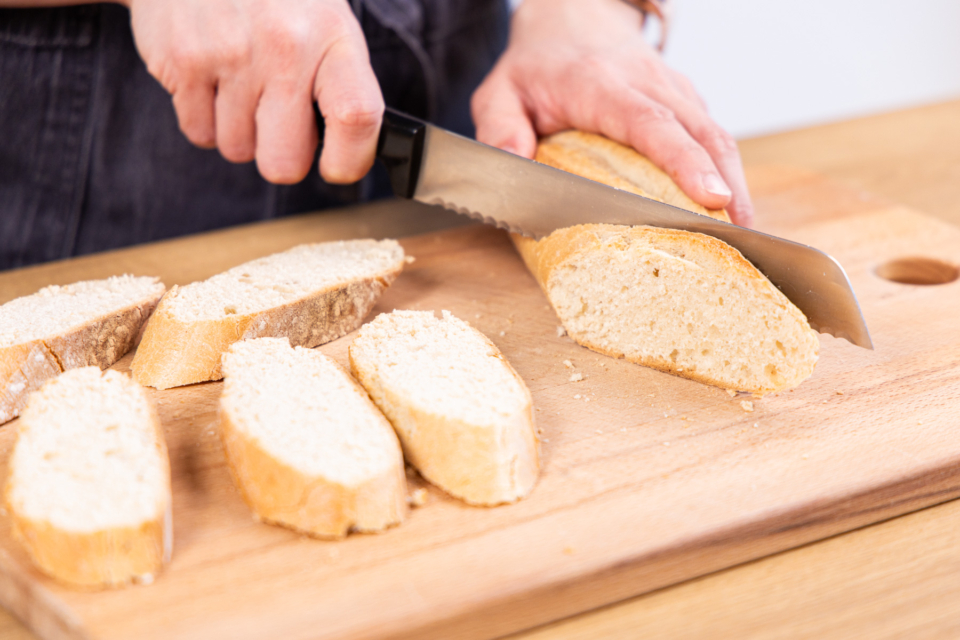 Knoblauchbrot wie beim Griechen aus der Pfanne