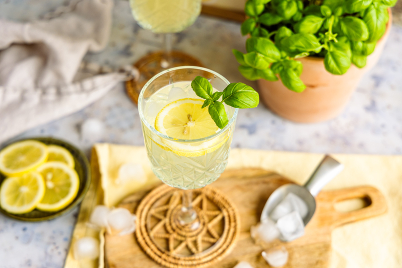 Limoncello Spritz mit Tonic