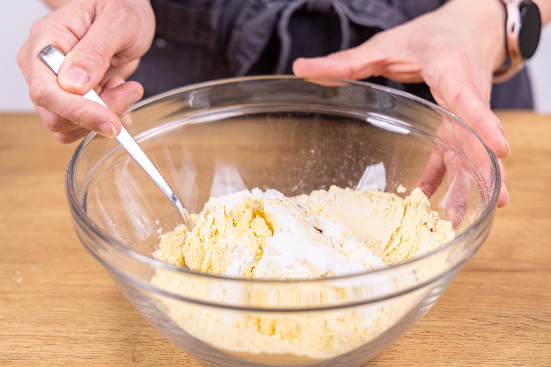 Maisbrot nur mit Maismehl: einfach &amp; luftig