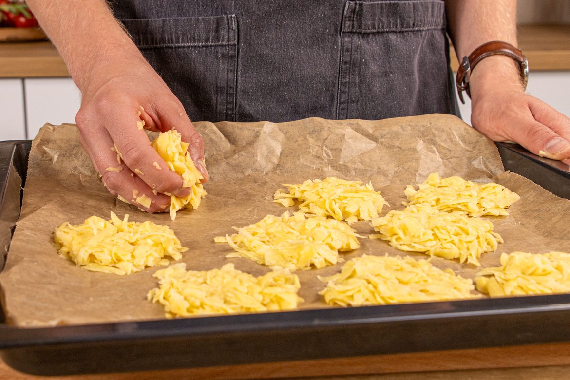 Backblech Mini - Rösti Betty Bossi (Gebraucht) in für CHF 8 - mit Backblech Mini - Rösti Betty Bossi (Gebraucht) in für CHF 8 - mit