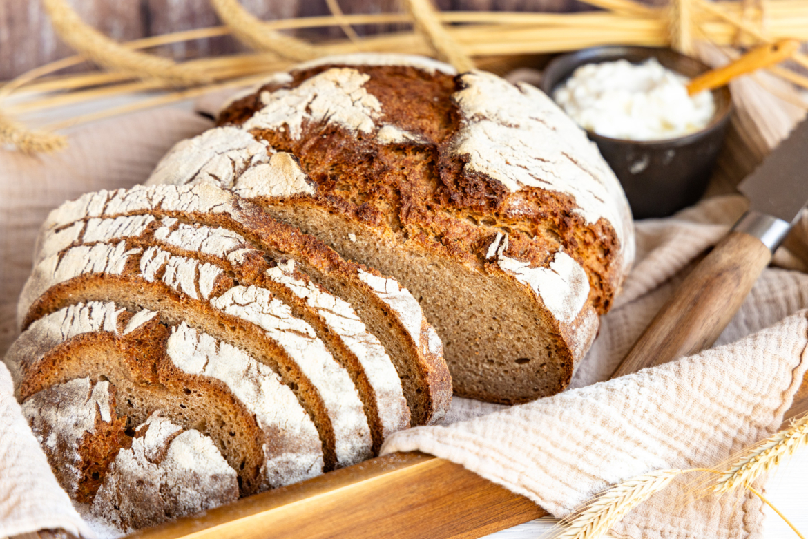 Roggenmischbrot mit Sauerteig