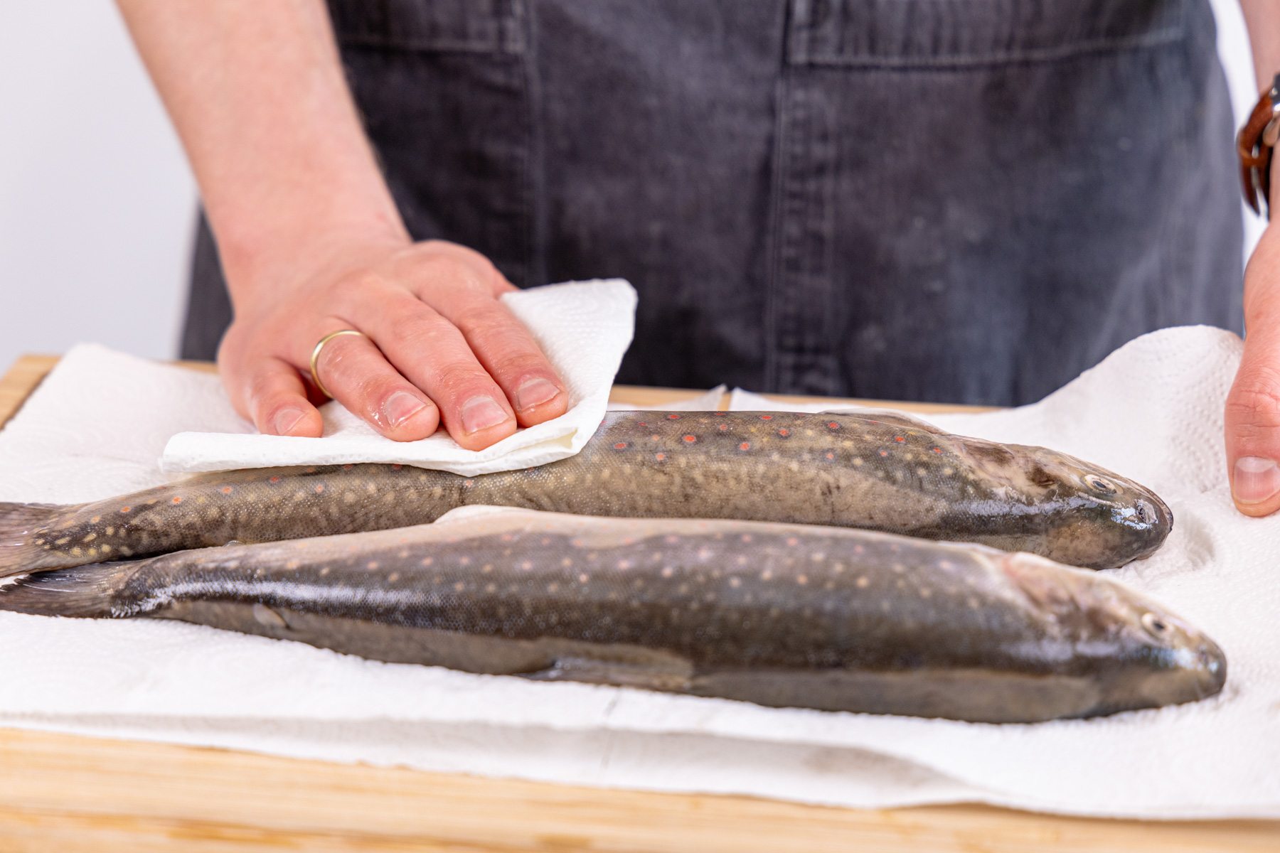 Saibling Fish Saibling aus dem Ofen: so wird er knusprig & zart