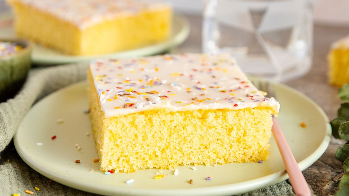 Selterskuchen: das einfache Tassenrezept