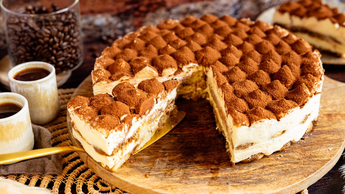 Tiramisu Torte ohne Backen