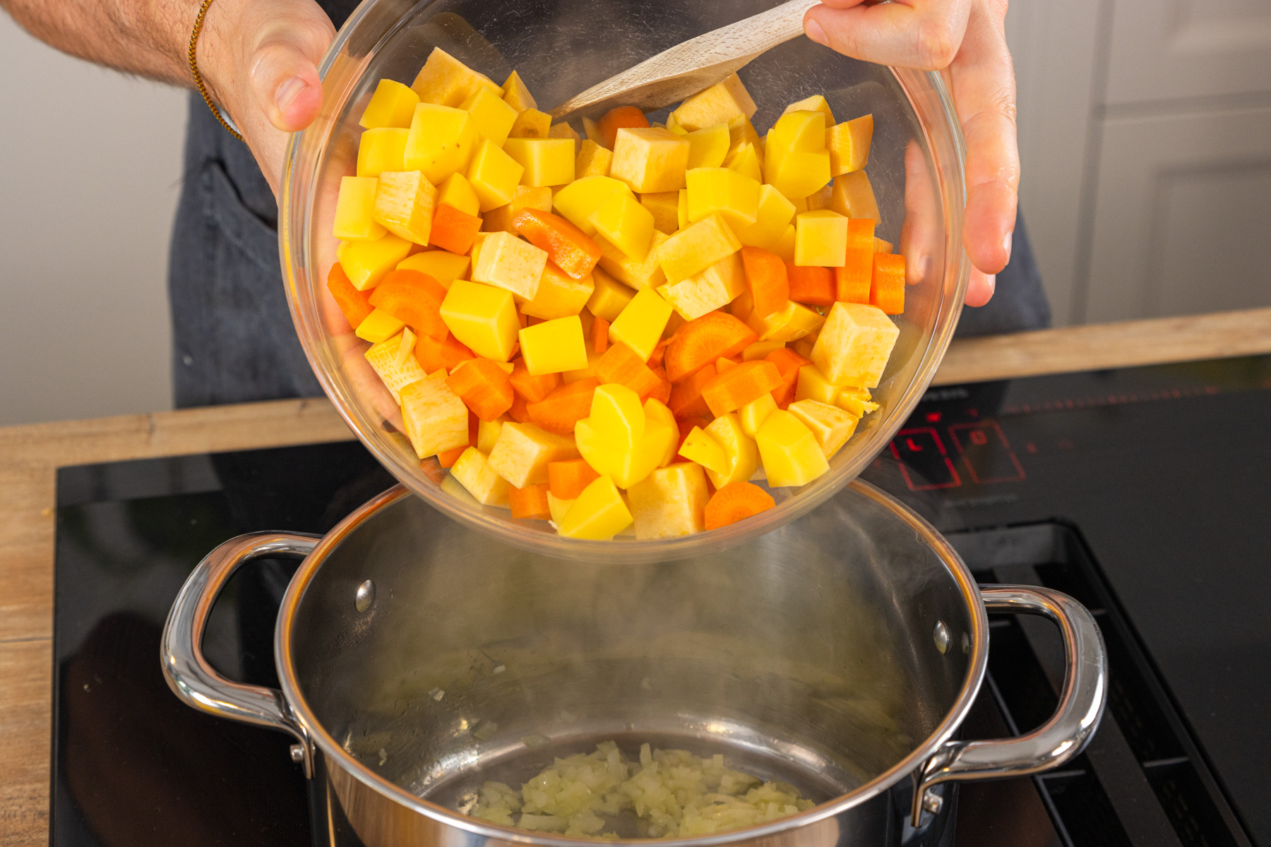 Vegetarischer Steckrübeneintopf