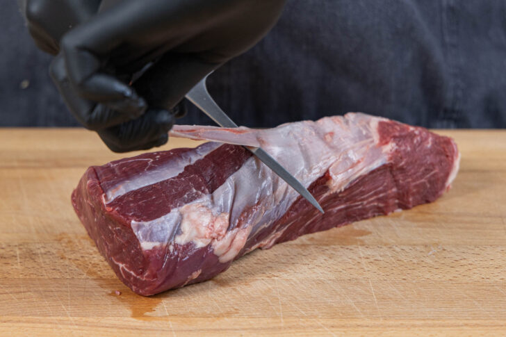 Rindfleisch parieren