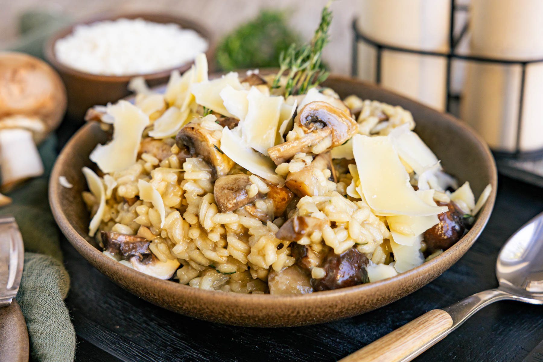 Champignon-Risotto