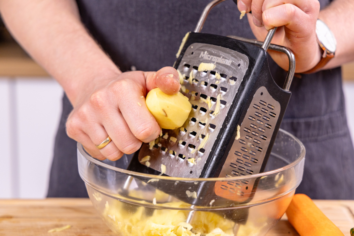 Gemüsepuffer: das einfache &amp; schnelle Rezept