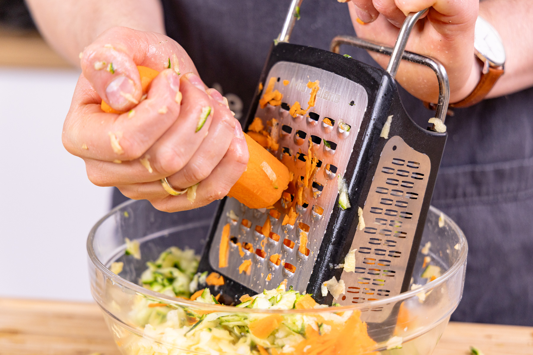 Gemüsepuffer: das einfache &amp; schnelle Rezept