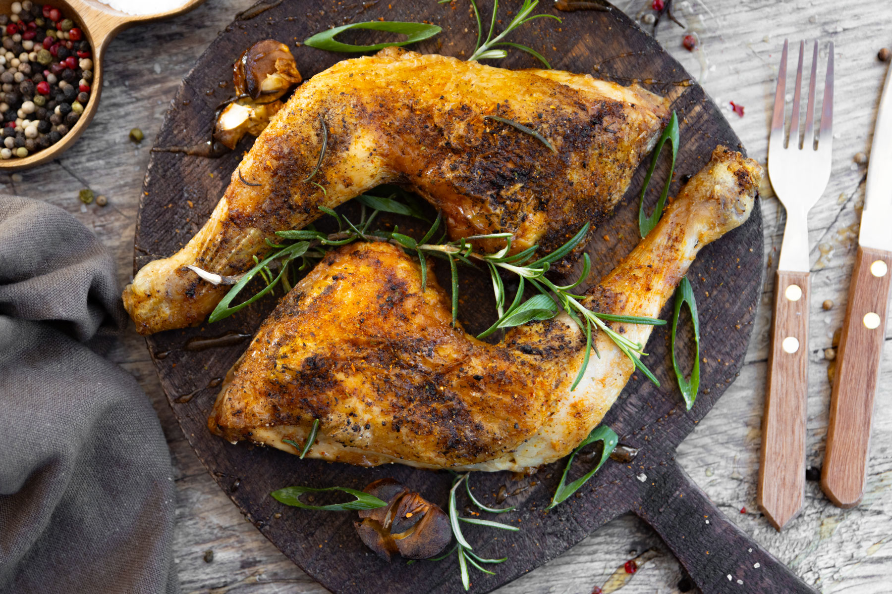 Paprikagemüse aus der Heißluftfritteuse