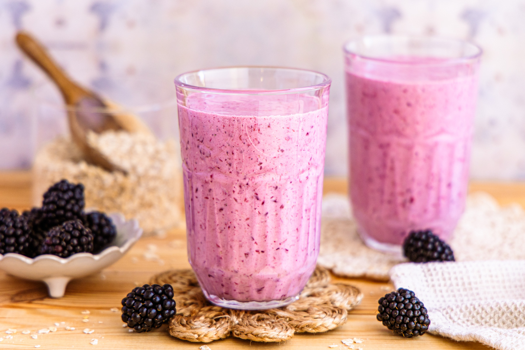 Wunderschne Smoothie Mit Haferflocken Zum Abnehmen Bilder