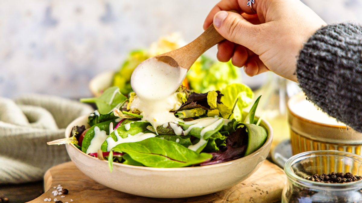 Joghurt-Honig-Senf Dressing: schnell & einfach
