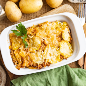 Omas Kartoffelauflauf mit Hackfleisch