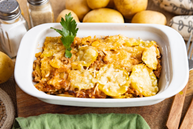 Omas Kartoffelauflauf mit Hackfleisch