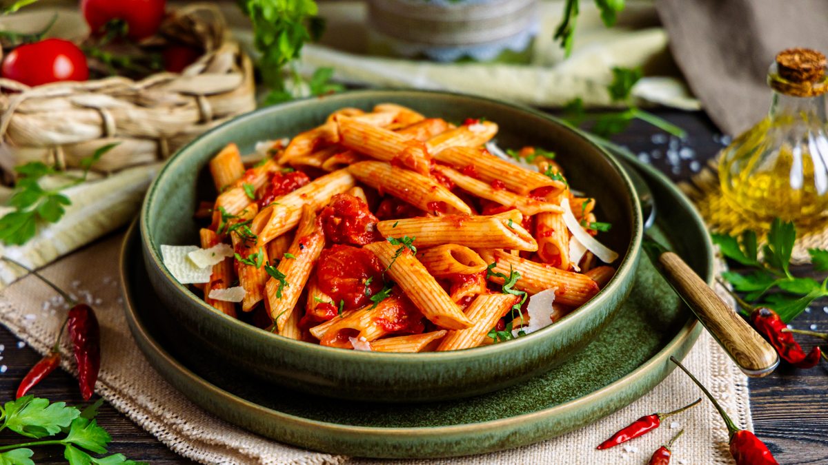 Penne all' Arrabbiata: das italienische Original-Rezept