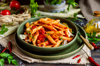 Penne al' Arrabbiata nach Original-Rezept