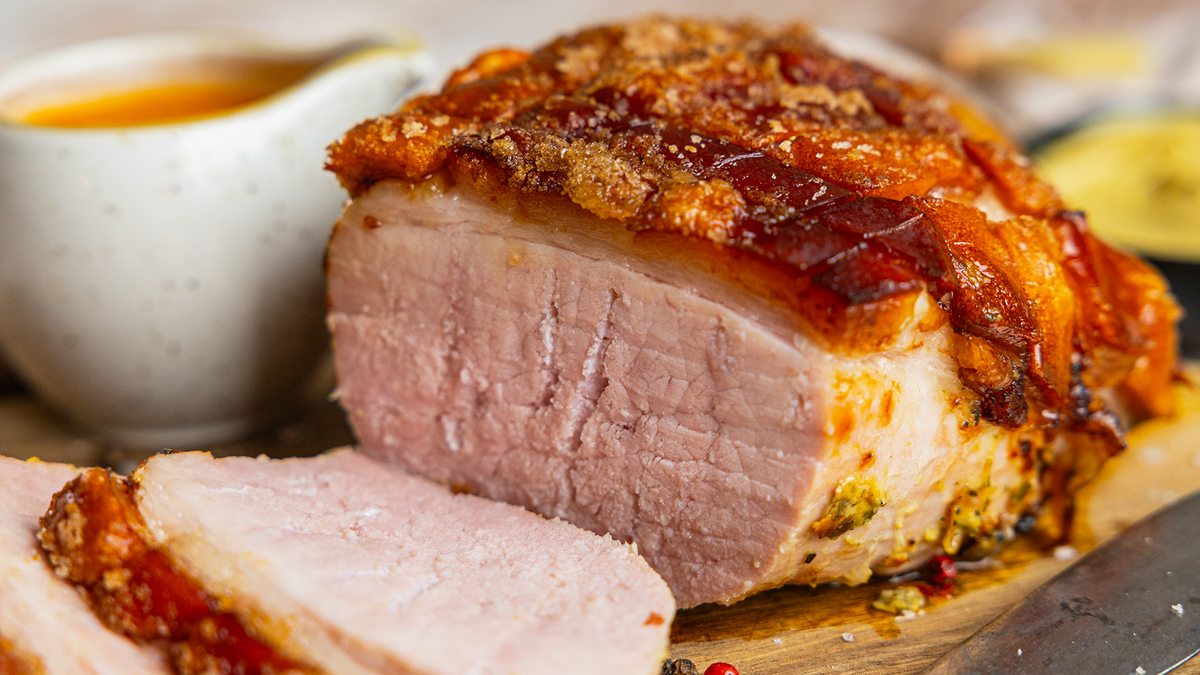 Saftiger Schinkenbraten: das klassische Rezept