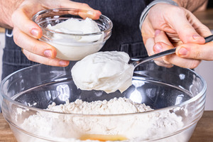 Skyr dazugeben