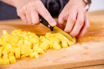 Mango schneiden