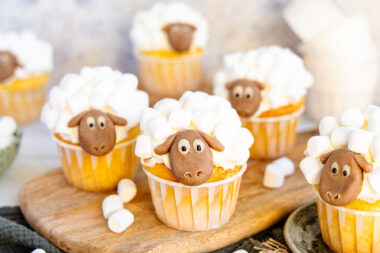 Süße Schäfchen Muffins