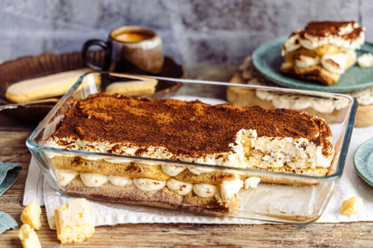 Tiramisu ohne Ei und ohne Alkohol
