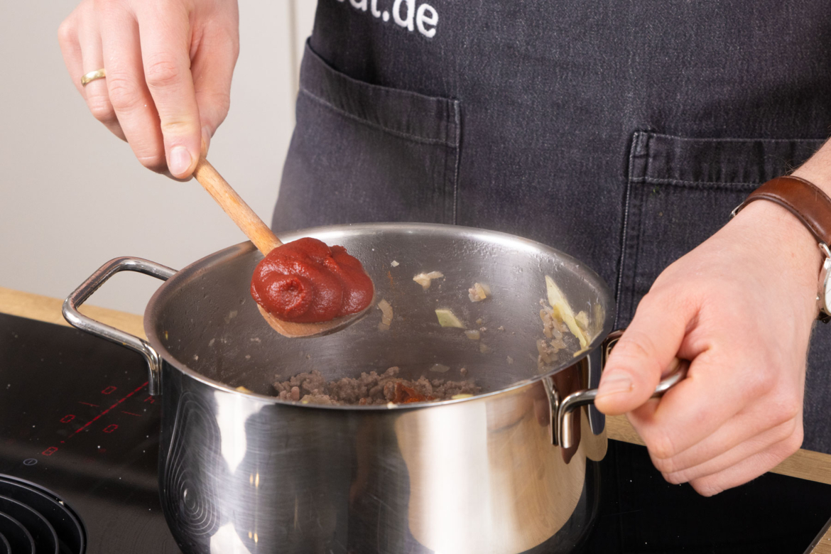 Weißkohl-Hackfleisch-Auflauf