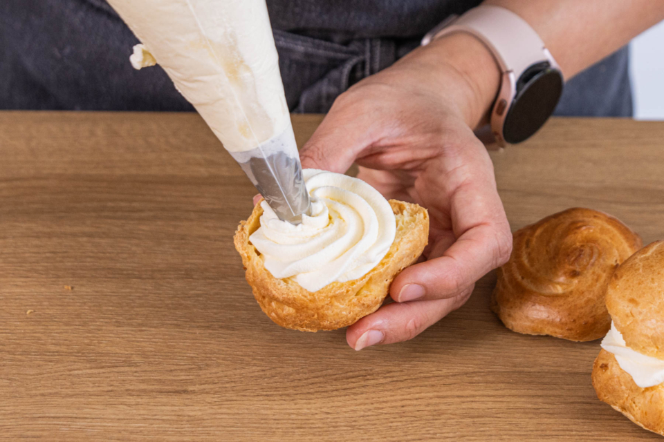 Windbeutel mit Sahne: das Grundrezept