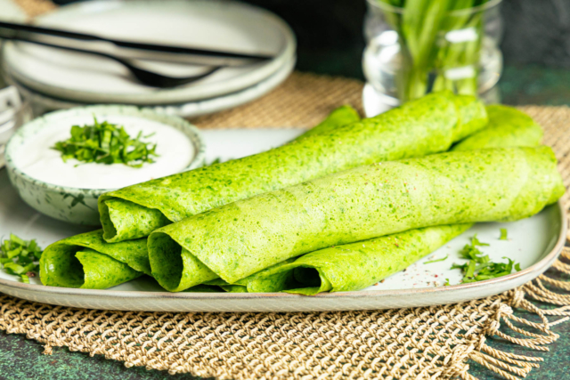 Glutenfreie süße Buchweizenpfannkuchen | Rezept Glutenfreie süße Buchweizenpfannkuchen | Rezept