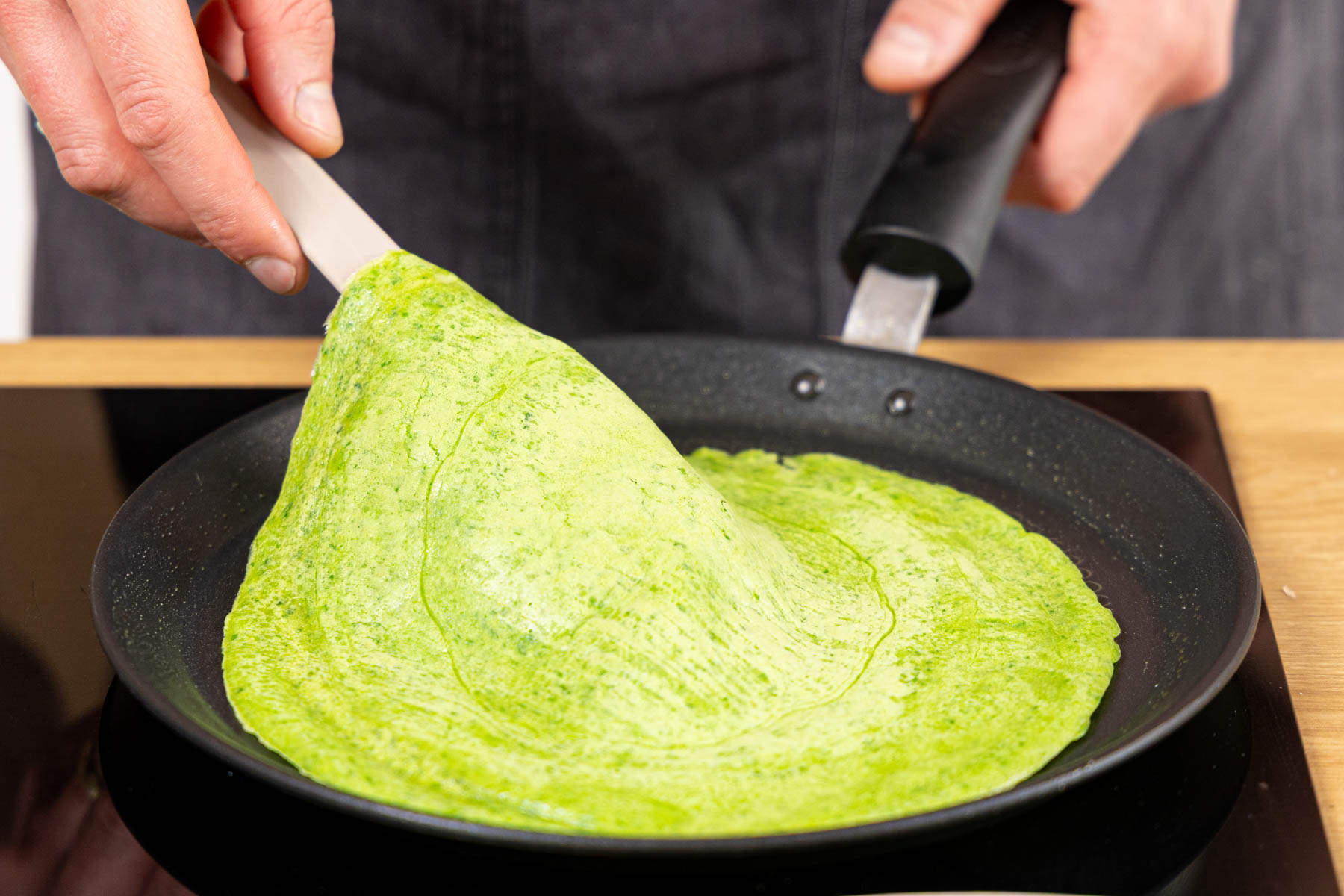 Bärlauch-Pfannkuchen: einfach & soo würzig Bärlauch-Pfannkuchen: einfach & soo würzig