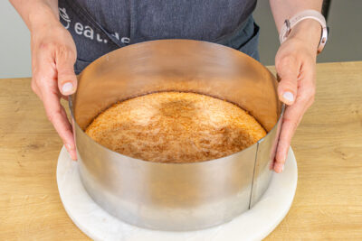 Tortenring platzieren