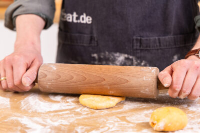 Brot ausrollen