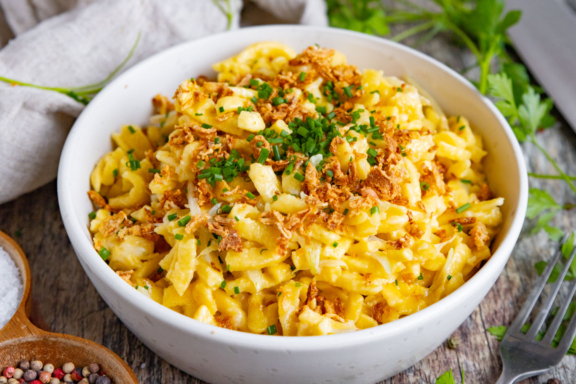 Cremige Käsespätzle