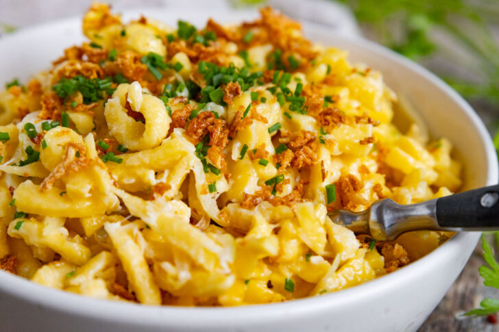 Cremige Käsespätzle