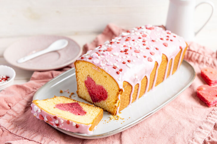 einfacher Herzkuchen
