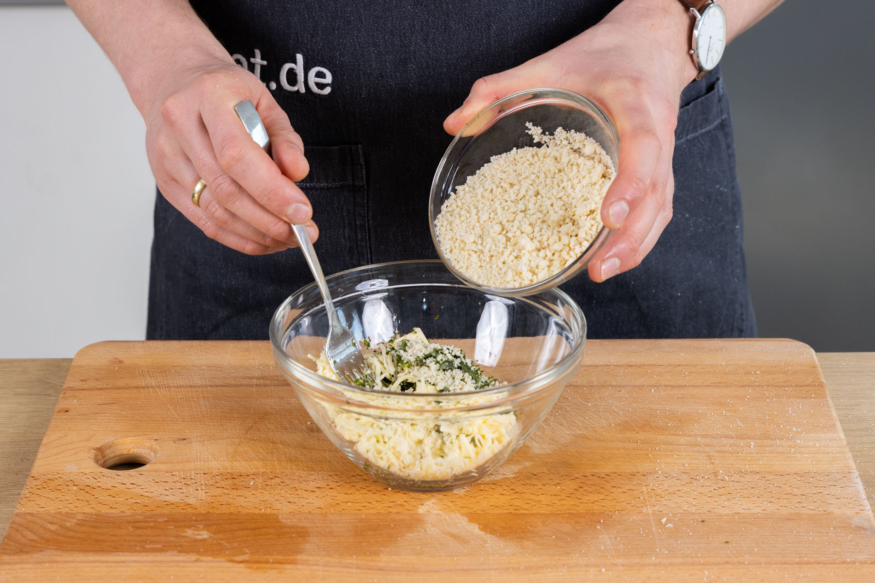 Fisch mit Kräuterkruste