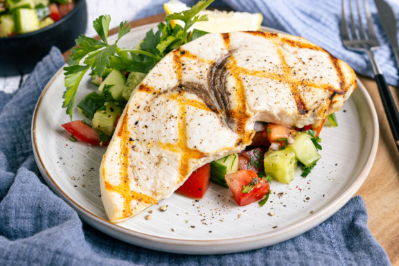 Gegrillter Schwertfisch